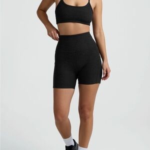 Beyond Yoga Black Bike Shorts